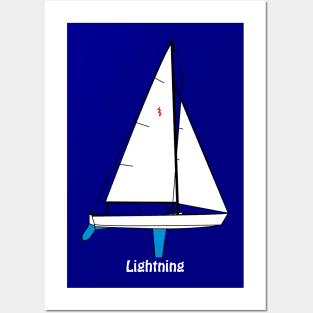 Lightning Sailboat Posters and Art